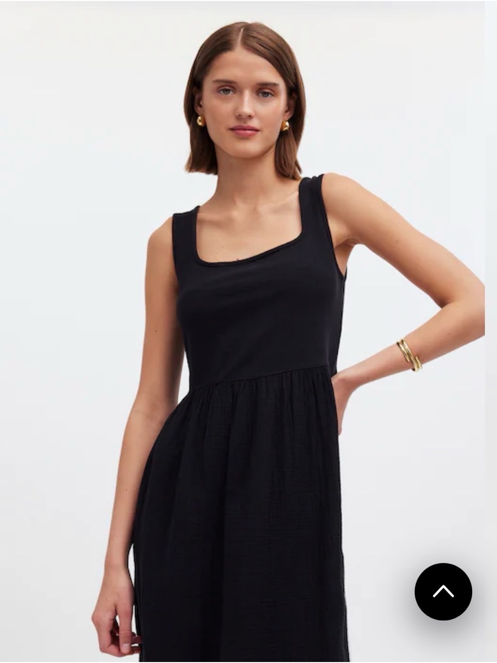 Madewell 100% Cotton Midi Dress